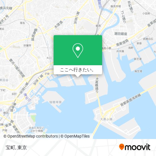宝町地図