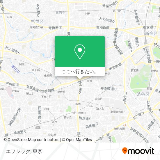 エフシック地図