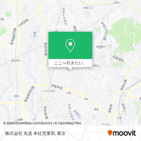 株式会社 丸送 本社営業所地図