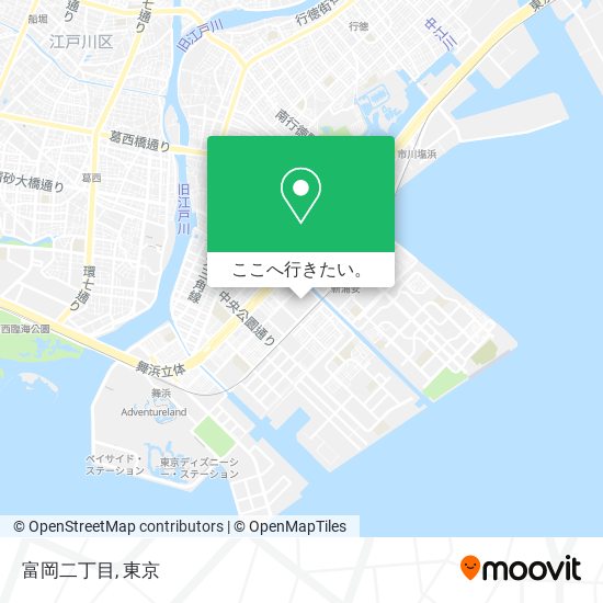 富岡二丁目地図