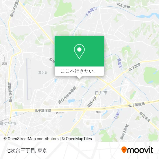 七次台三丁目地図