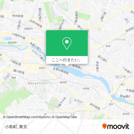 小島町地図