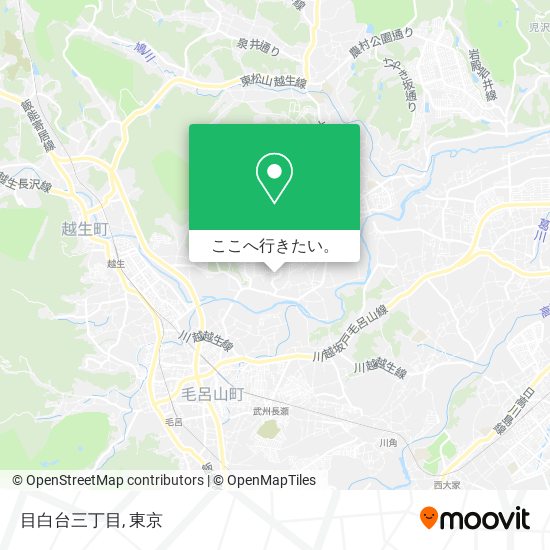 目白台三丁目地図