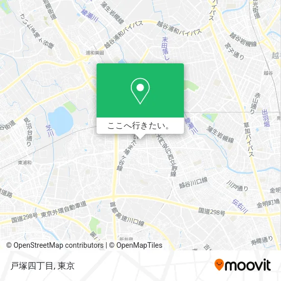 戸塚四丁目地図