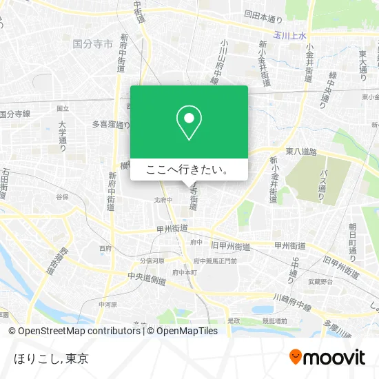ほりこし地図