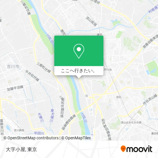 大字小屋地図