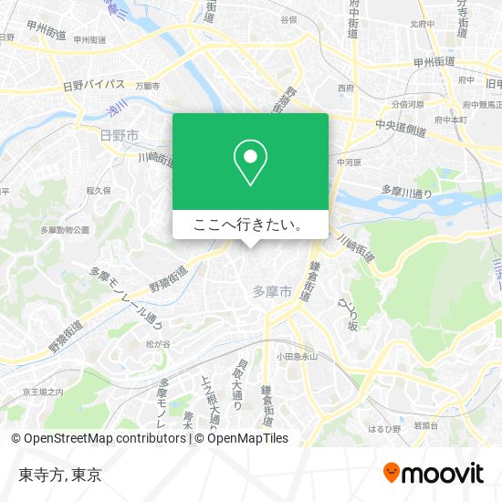 東寺方地図