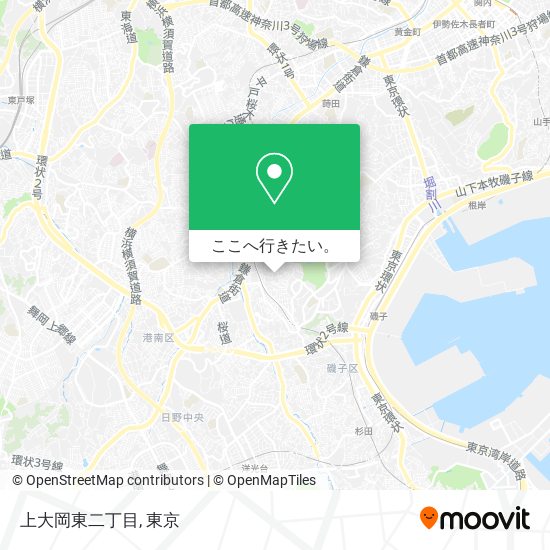 上大岡東二丁目地図