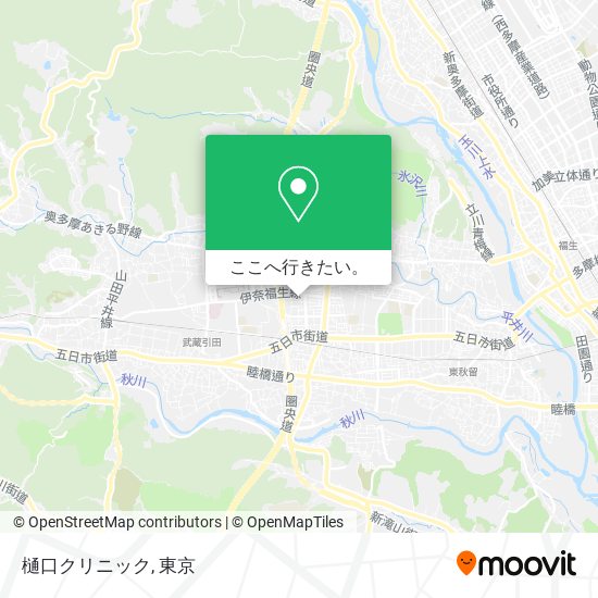 樋口クリニック地図