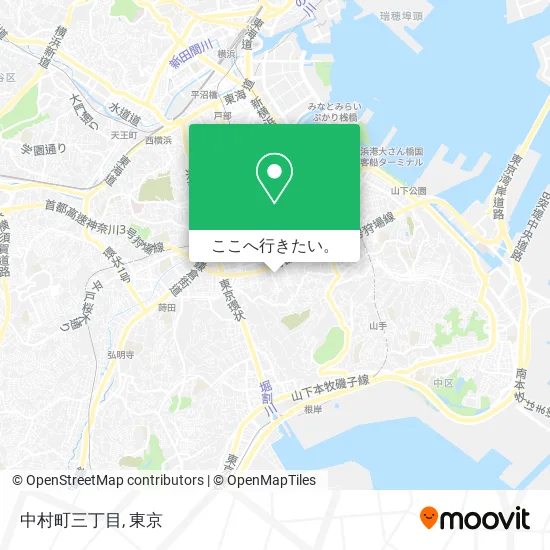 中村町三丁目地図