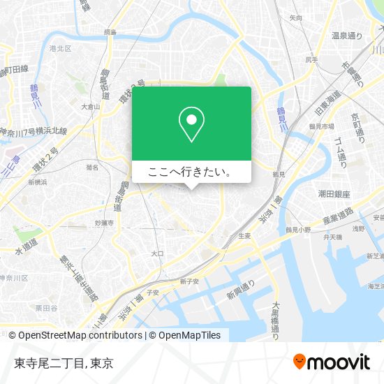 東寺尾二丁目地図