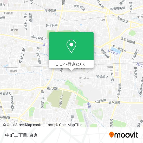 中町二丁目地図