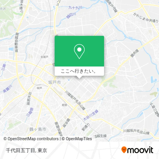 千代田五丁目地図