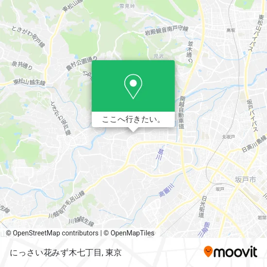 にっさい花みず木七丁目地図