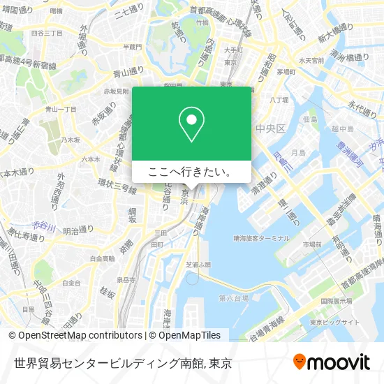世界貿易センタービルディング南館地図