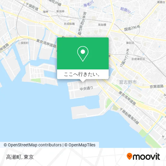 高瀬町地図