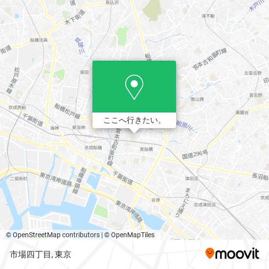 市場四丁目地図