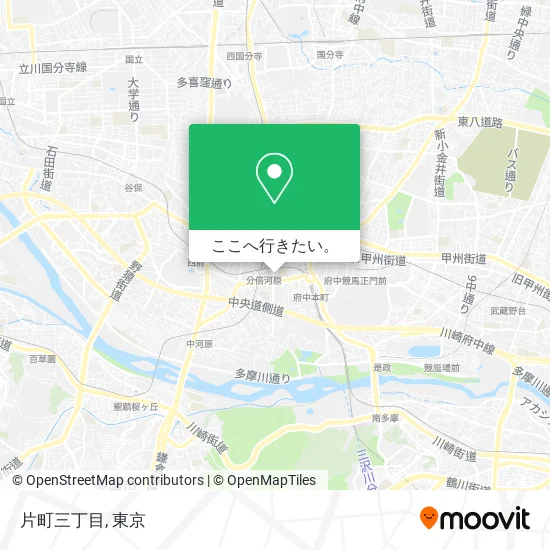片町三丁目地図