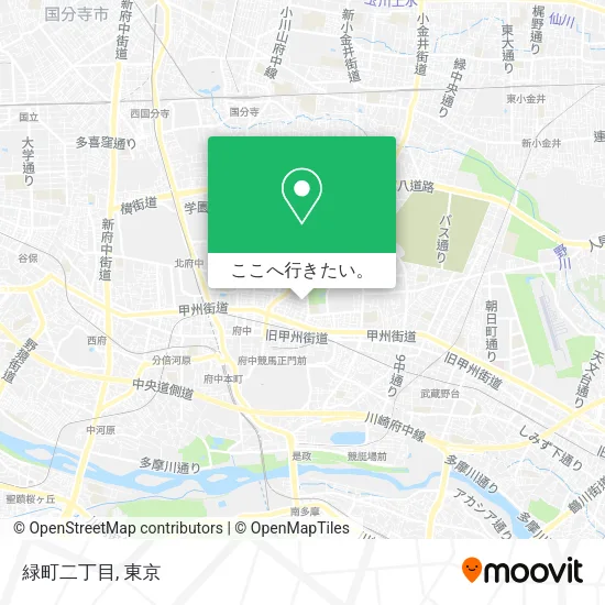緑町二丁目地図