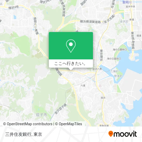 三井住友銀行地図