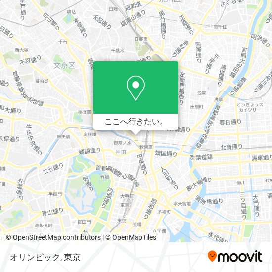 オリンピック地図