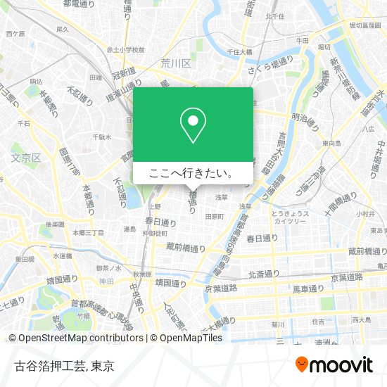 古谷箔押工芸地図