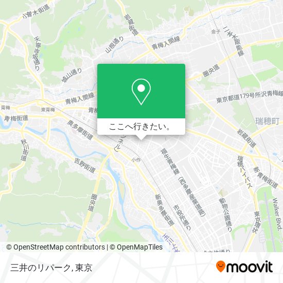 三井のリパーク地図