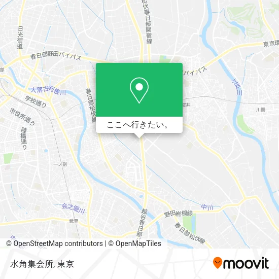 水角集会所地図