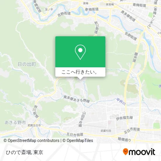 ひので斎場地図