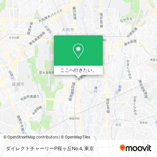 ダイレクトチャーリーP桜ヶ丘No.4地図