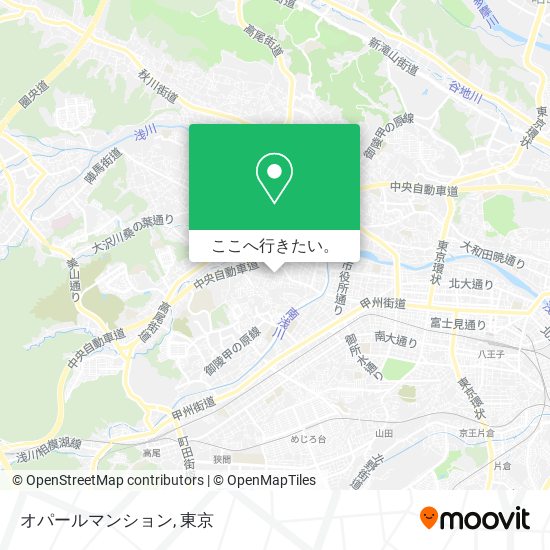 オパールマンション地図