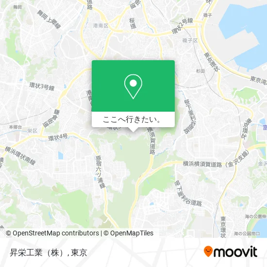 昇栄工業（株）地図