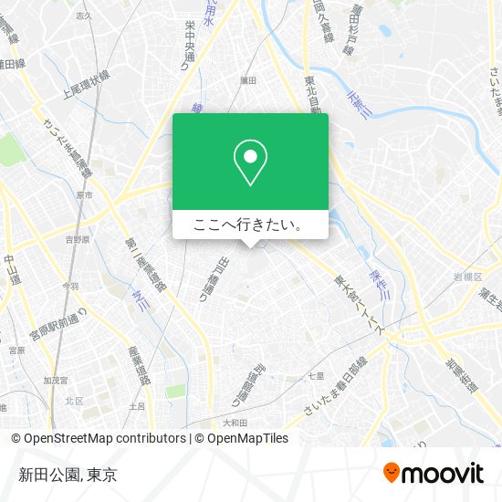 新田公園地図