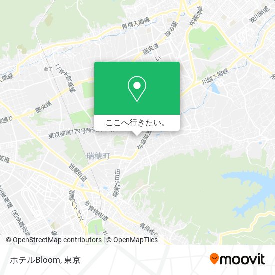 ホテルBloom地図