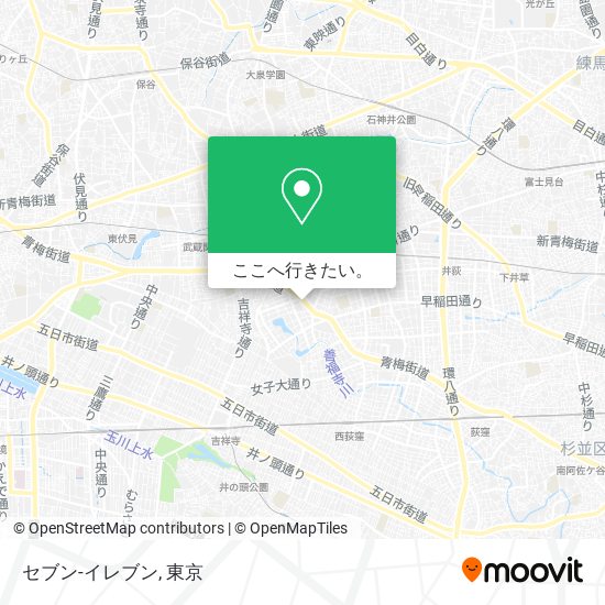 セブン-イレブン地図