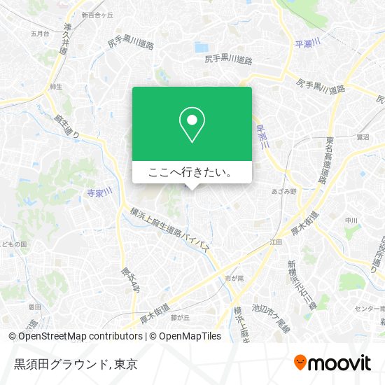 黒須田グラウンド地図