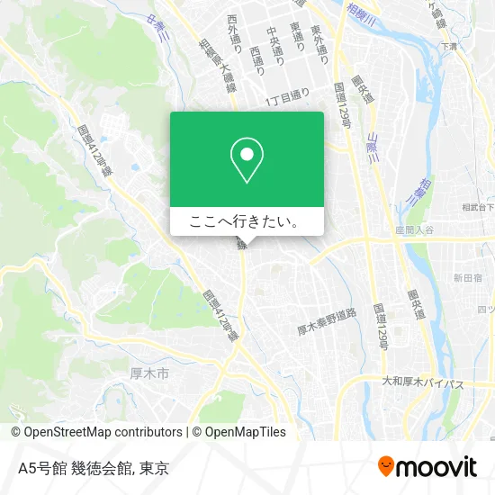 A5号館 幾徳会館地図