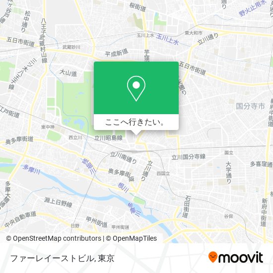 ファーレイーストビル地図