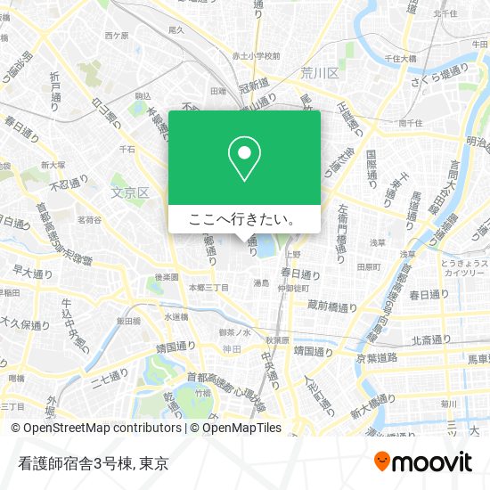 看護師宿舎3号棟地図