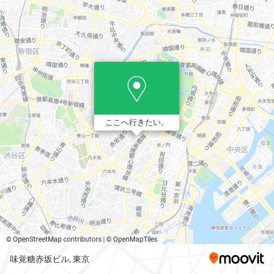 味覚糖赤坂ビル地図
