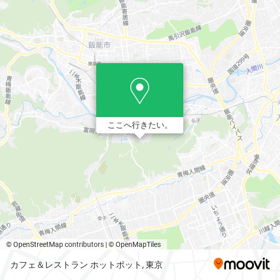 カフェ＆レストラン ホットポット地図
