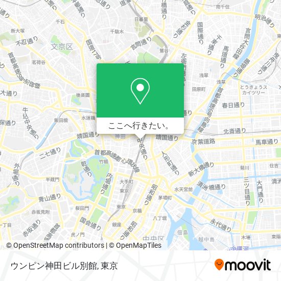 ウンピン神田ビル別館地図