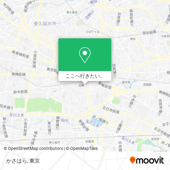 かさはら地図