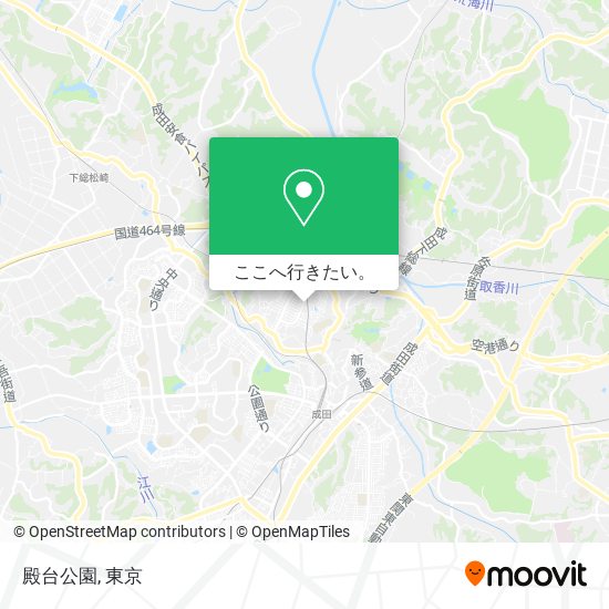 殿台公園地図