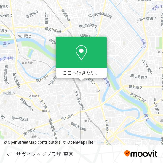 マーサヴィレッジプラザ地図