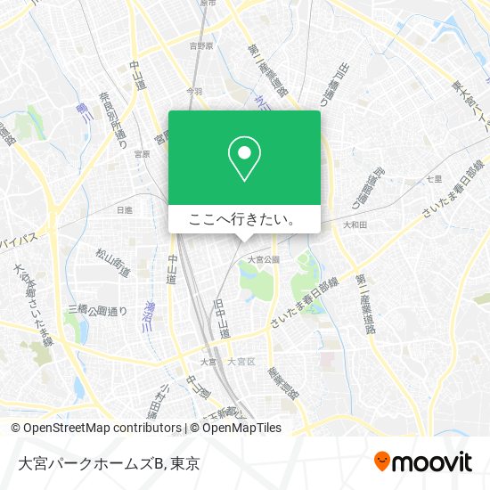 大宮パークホームズB地図