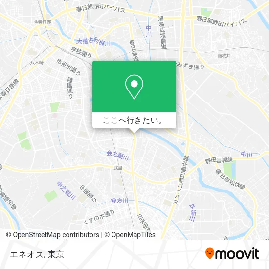 エネオス地図