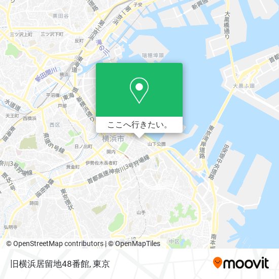 旧横浜居留地48番館地図
