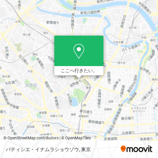 パティシエ・イナムラショウゾウ地図