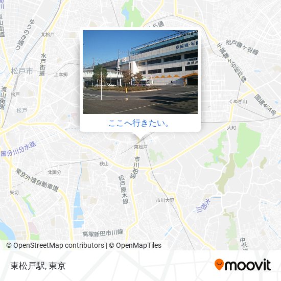 東松戸駅地図